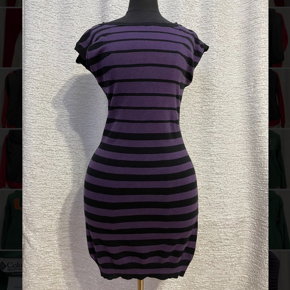 Purple and Black Rampage dress